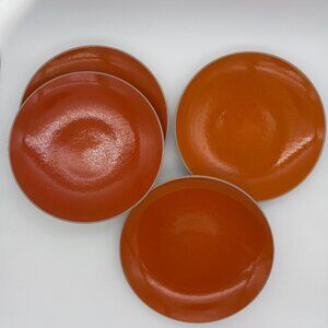 Jonathan Adler Ojai Orange Side Plates, Set of Four